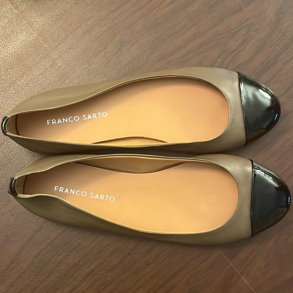 Franco Sarto leather flats 8.5 - Picture 1 of 6